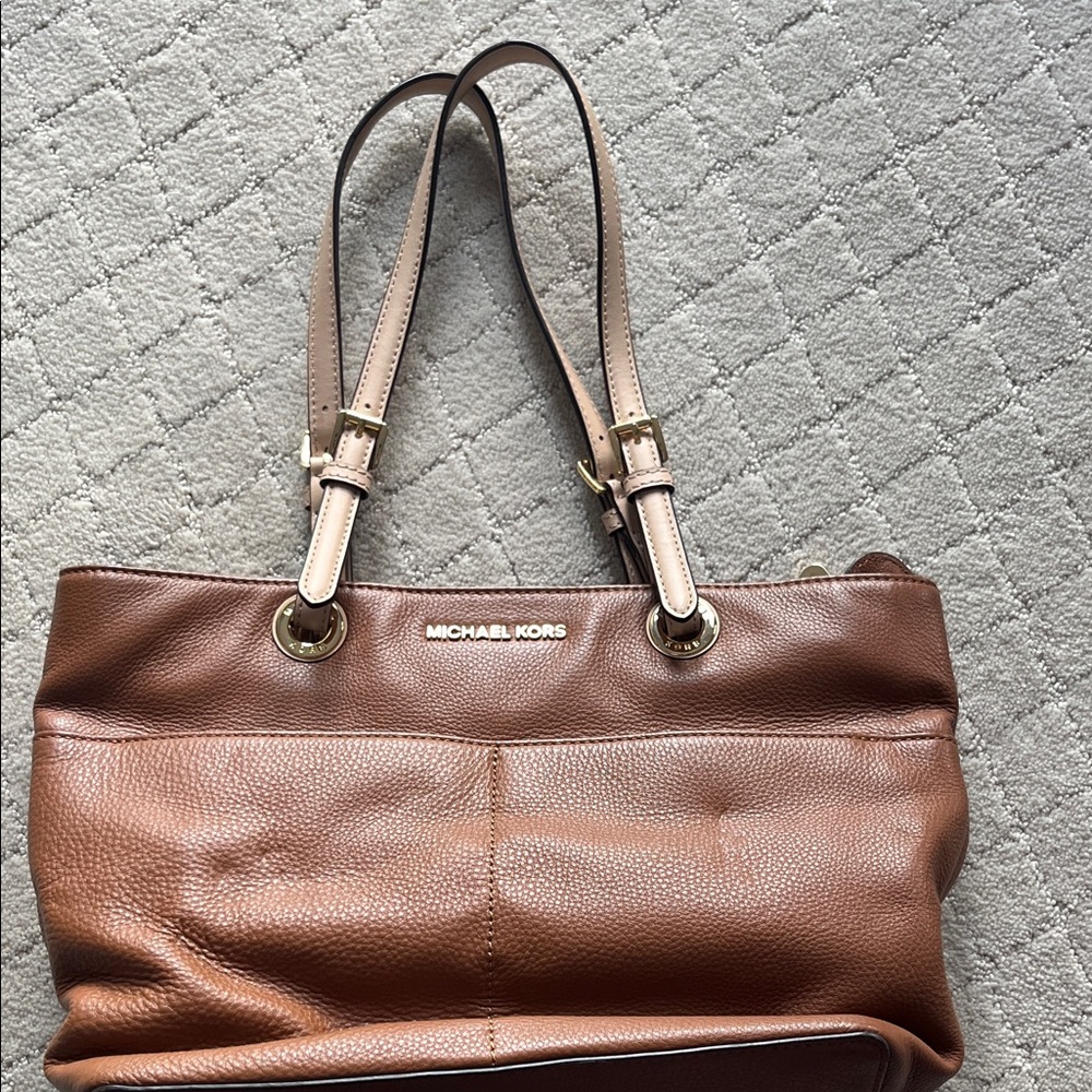 Michael Kors Tan Leather Tote